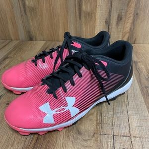 Under Armour Pink Softball/Baseball Cleats